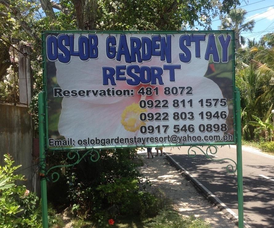 Oslob Garden Stay Beach Resort Exterior photo